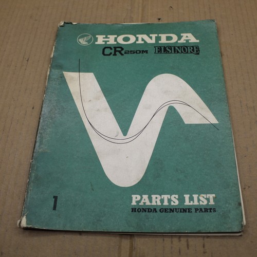 Parts list honda 250 - parts,