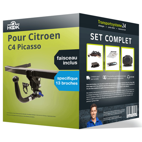 Attelage pour citroen - citroen, c4