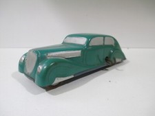 RARE DELAHAYE BERLINE Verte Green Grun JOUET CELLULOID Remontoir clef au 1/32