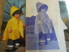 T17 PATRON POUPEE J.MICHEL MODES & TRAVAUX IMPER CIRE BRETON  MARS 1976