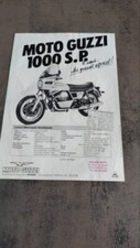 MOTO GUZZI 1000 S.P.   V 1000 G5 prospectus brochure catalogue dépliant  catalog