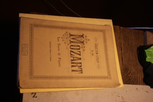 Partitions les noces figaro - partitions,