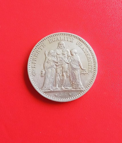 Francs hercule argent 1875 - hercule,
