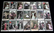 JOLIE ROBE FEMME ARTISTE SÉRIE THÉÂTRE LOT 21 CPA MISS SCÈNE VIE QUOTIDIENNE C13