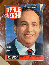 REVUE LIVRE TÉLÉ POCHE 1969 N° 164 TINO ROSSI PAS DISQUE VINYLE CD