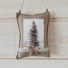 Déco sapin de noël (Coussin de porte Sapin)