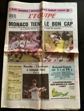 L'Equipe Journal 9/11/1987