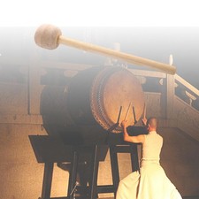 Tambour maillet longueur 32 cm feutre baguette timbale maillet manche en