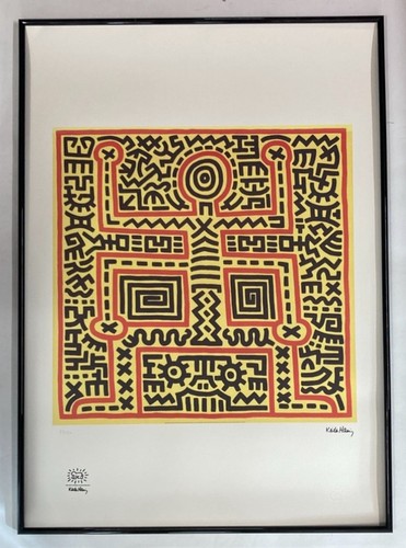Lithographie keith haring - lithographie,