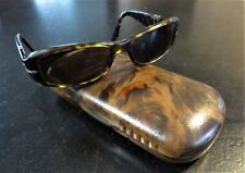 LUNETTES DE SOLEIL VINTAGE PERSOL VERRES POLARISéS AVEC ETUI MARBré