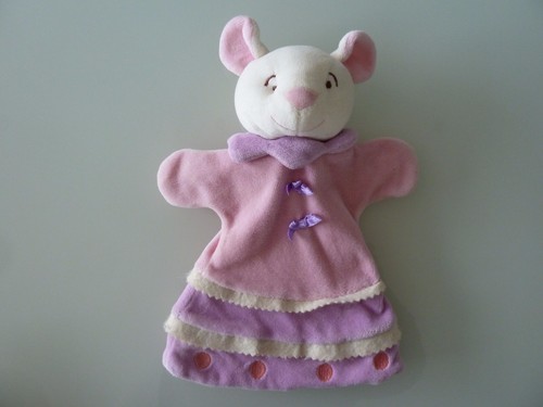 Doudou plat marionnette - plat,