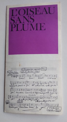 Oiseau sans plumes siné - sans,