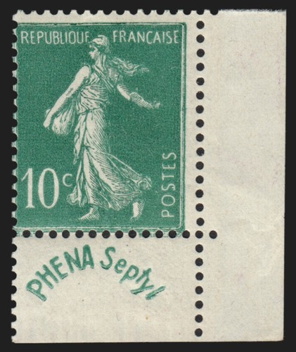 188 semeuse 10c - vert, avec