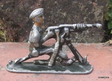 BICAIL ET GAVINET  ARMEE D' AFRIQUE / SOLDAT MITRAILLEUR EN CALOT NO QUIRALU