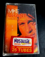 mike brant laisse moi t aimer K7 AUDIOTAPE 25 tubes + 2 titres inedits en france