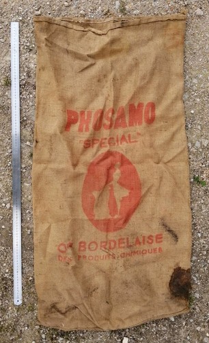 Sac toile jute phosamo - sac, de