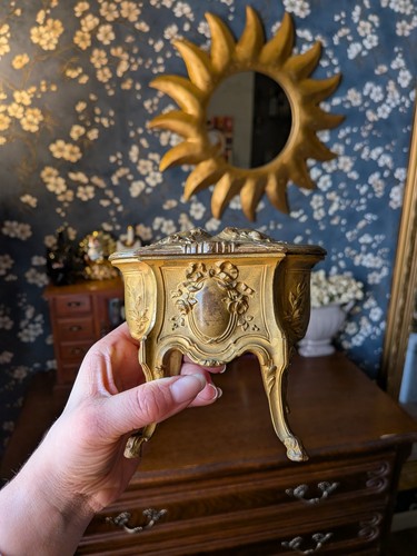 Boîte bijoux bronze - à, en