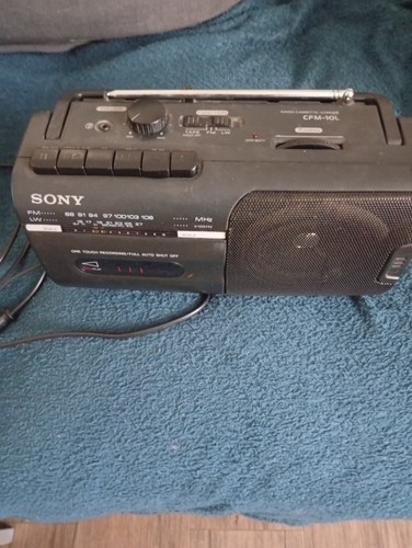 Sony cfm 10l radio cassette - cfm-10l,