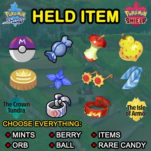 All held battle item - ✨,