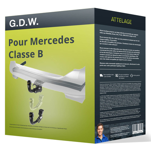 Attelage pour mercedes - attelage, classe