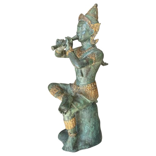 Statue bronze bouddha - bronze, de