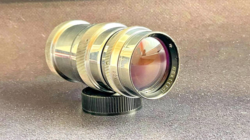 Jupiter 135mm soviet ltm - soviet,
