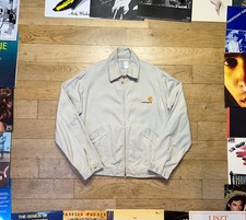 Vintage Carhartt Unlined Detroit Jacket JU0577 American Script logo MEDIUM