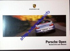 EA8062 Brochure Catalogue Porsche Boxster/S 986 German Deutsch (Deutschland)