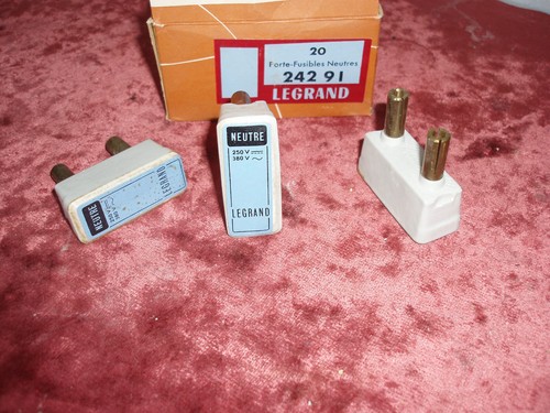 Porte fusible neutre - fusible,