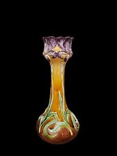 Vase en céramique, barbotine circa fin XIXème début XXème siècle - Art nouveau