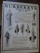 BURBERRYS + jumelles HUET +