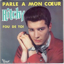 RITCHY Parle À Mon Cœur Fou de toi 1984 Revival 50s Yéyé SP Vogue 45