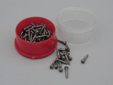 Boîte ronde de 70 vis de fixation pour rails - Jouef