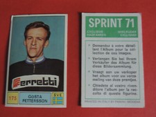 N 175 GOSTA PETTERSSON  PANINI SPRINT 71 CYCLISME RADFAHREN WIELRIJDER CICLISMO