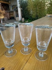 3 grands verres a absinthe et