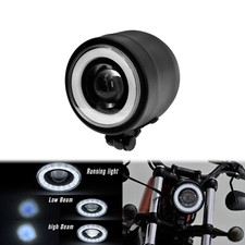 Noir phare avec œil d'ange