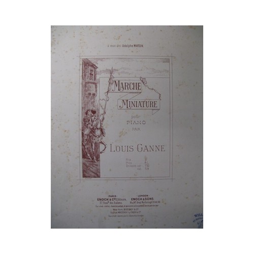 Ganne louis marche miniature - ganne,