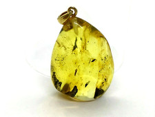 Pendentif ambre avec inclusion