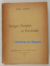 Images Simples et Ferventes Henri Strentz 1909 Envoi