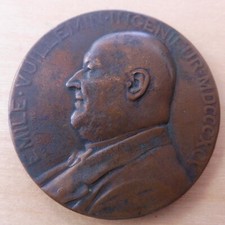 MEDAILLE - LA COMPAGNIE DES MINES D'ANICHE EMILE VILLEMIN 5 AOUT 1895