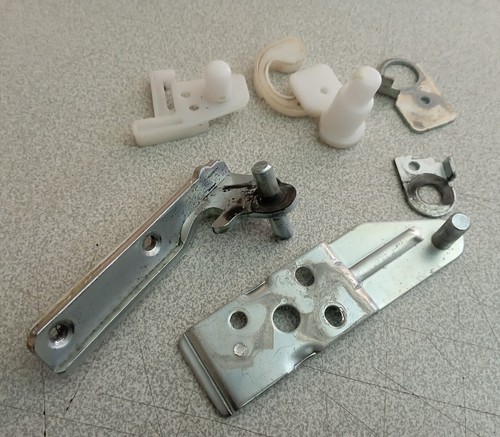 Lot charnière platine porte - platine,