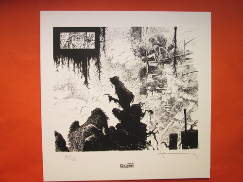 Hermann serigraphie signee - hermann,