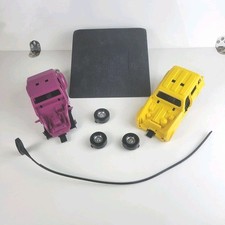 Gyro Jet Meccano Kenner Les Cascadeurs 4L et 2CV Carrosseries +Rampe Vintage 78