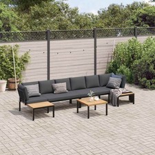 Salon de jardin 5 pcs avec
