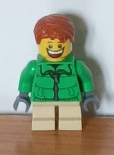 Figurine Lego CITY Ref : cty0328 - Veste d'hiver zippée  - Set : 10229