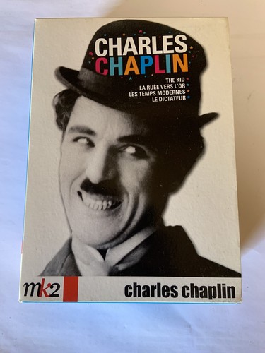Coffret charles chaplin 4 - coffret,