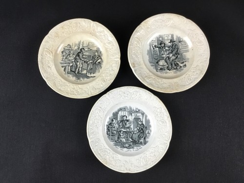 Lot assiettes parlantes - lot,