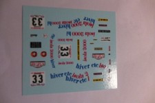 Decal 1/43 Berlinette Fantino