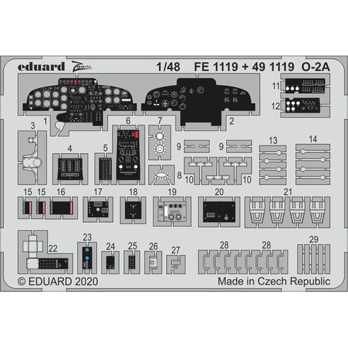 Eduard fe1119 1 - eduard, o-2a