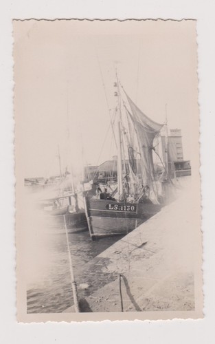 Photo ancienne thonier sables - ancienne,